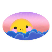 Cute Sunrise Sunset Sticker