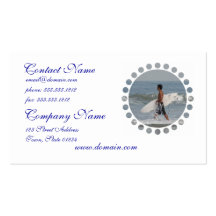 Cute Surfer Business cards