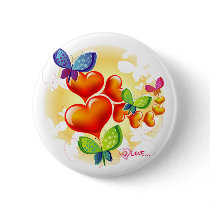 Cute Sweet Colorfull Summer Love Friendship Button