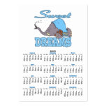 cute sweet dreams sleeping elephant business card templates