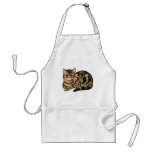 Cute Tabby Calico Cat / Kitten Apron