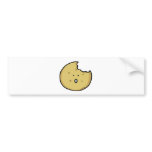 Cute tea biscuit bumper stickers
