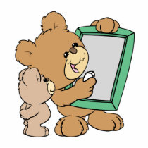 cute teacher teddy bear with chalkboard acrylic cut out