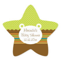 Cute Teddy Bear Baby Shower Sticker