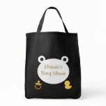 Cute Teddy Bear Baby Shower Tote Bag