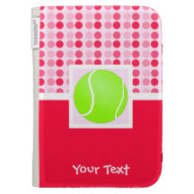 Cute Tennis Ball Kindle Folio Case