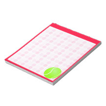 Cute Tennis Ball Memo Notepad