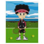 Cute Tennis Boy Flyer