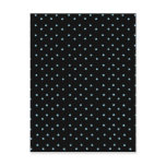 Cute Tiny Blue Stars Post Card
