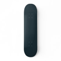 Cute Tiny dark blue circular flowers in rhomboidal Skateboard Decks