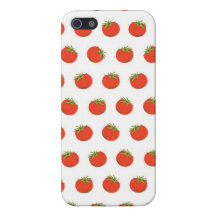 Cute tomato Pictures Pattern iPhone 5 Covers