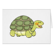 Cute tortoise greeting cards