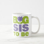 Cute Tulip Big Sister To Be Mug