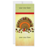 Cute Turkey rack cards