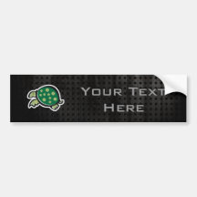 Cute Turtle; Cool Bumper Sticker