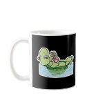 cute turtle drinking milkshake mugs