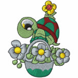 Cute Turtle Embroidered Shirt embroidered shirts
