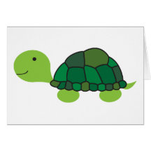 Cute Turtle Greeting Card