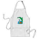 cute turtle in water aprons
