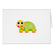 Cute Turtle Notecard