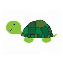 Cute Turtle Post Cards
