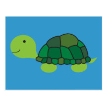 Cute Turtle Post Cards