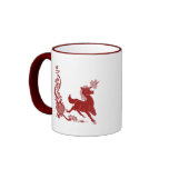 Cute Unicorn Hearts Flowers 5 Coffee Mugs