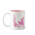 Cute Unicorn Hearts Flowers 7A mugs
