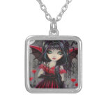 Cute Valentine Gothic Vampire Fairy Art Jewelry