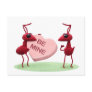 Cute Valentines' Day Ants Post Cards