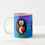 Cute Valentine's Day Penguin Funny Cartoon Coffee Mug