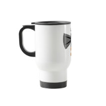 Cute vampire bat playing the violin coffee mugs