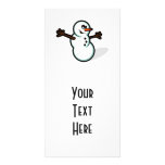 Cute Vector Snowman - Colour photo cards