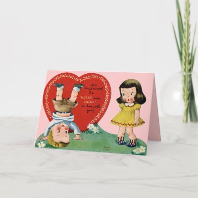 Cute Valentine Cards on Cute Victorian Valentine Card   Zazzle Co Uk
