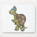 cute walking turtle mousepads