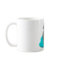 Cute walrus in water mugs