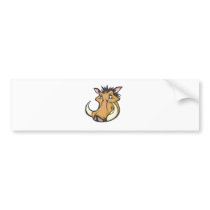 Cute Warthog Cartoon Shirt