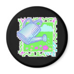 Cute Watering Can Design magnets