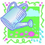 Cute Watering Can Design photo sculptures