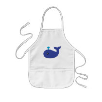 Cute Whale Apron