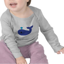 Cute Whale Infant T-Shirt