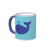 Cute Whale Mug