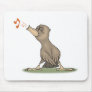 cute whistling baby eagle mouse mats