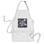 Cute White Mice. In Deep Space. Custom aprons