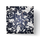 Cute White Mice. In Deep Space. Custom Pinback Buttons