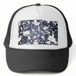 Cute White Mice. In Deep Space. Custom hats