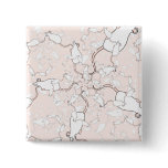 Cute White Mouse Pattern. Mice on Pink.