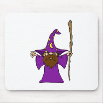 Cute Wizard Witch Mouse Mats