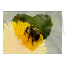 Cute Worker Bee Greeting Card