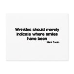Cute, Wrinkles quote postcards